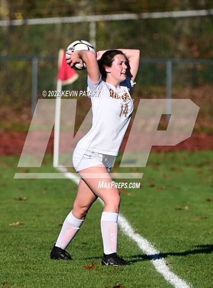 Thumbnail 1 in Granby Memorial @ Sacred Heart Academy (CIAC Class M 1st Round) photogallery.