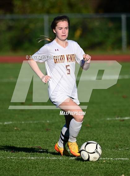 Thumbnail 3 in Granby Memorial @ Sacred Heart Academy (CIAC Class M 1st Round) photogallery.