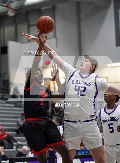 Thumbnail 2 in Liberty Christian @ Brownsburg (Sneakers for Santa Shootout) photogallery.