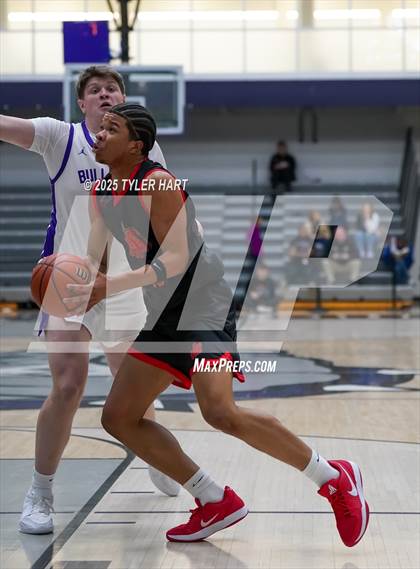 Thumbnail 2 in Liberty Christian @ Brownsburg (Sneakers for Santa Shootout) photogallery.