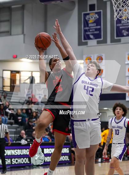 Thumbnail 3 in Liberty Christian @ Brownsburg (Sneakers for Santa Shootout) photogallery.