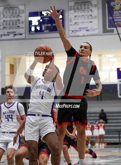 Thumbnail 3 in Liberty Christian @ Brownsburg (Sneakers for Santa Shootout) photogallery.