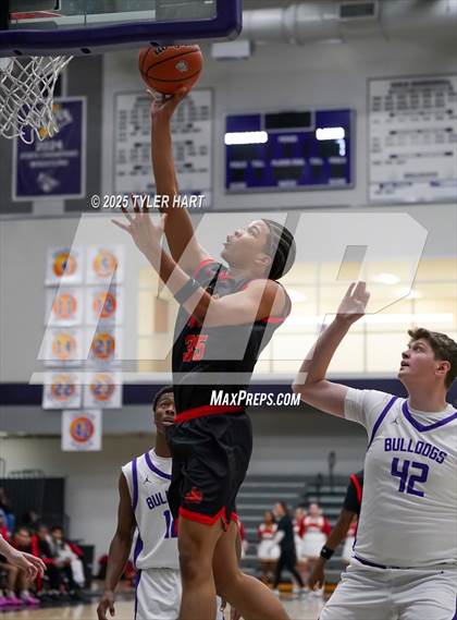 Thumbnail 3 in Liberty Christian @ Brownsburg (Sneakers for Santa Shootout) photogallery.