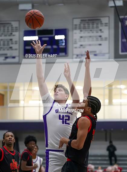 Thumbnail 2 in Liberty Christian @ Brownsburg (Sneakers for Santa Shootout) photogallery.