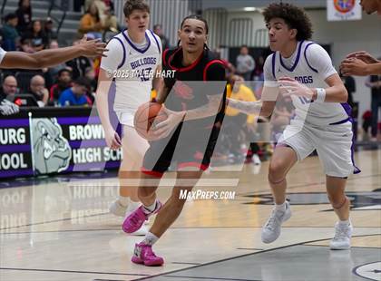 Thumbnail 1 in Liberty Christian @ Brownsburg (Sneakers for Santa Shootout) photogallery.