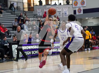 Thumbnail 1 in Liberty Christian @ Brownsburg (Sneakers for Santa Shootout) photogallery.