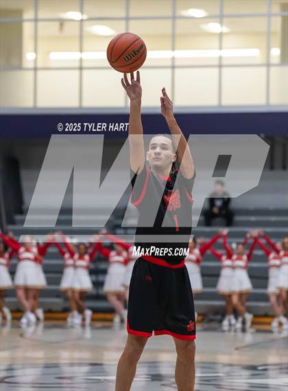 Thumbnail 2 in Liberty Christian @ Brownsburg (Sneakers for Santa Shootout) photogallery.