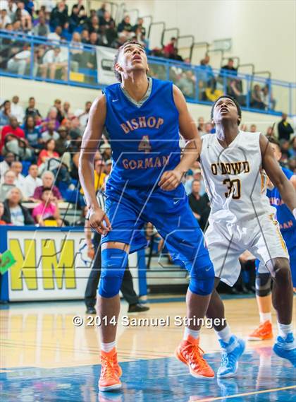 Thumbnail 2 in Bishop O'Dowd vs. Bishop Gorman (Prep2Prep Tip-Off Classic) photogallery.