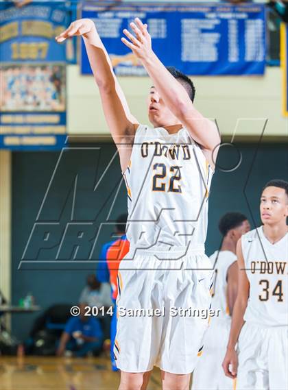 Thumbnail 1 in Bishop O'Dowd vs. Bishop Gorman (Prep2Prep Tip-Off Classic) photogallery.