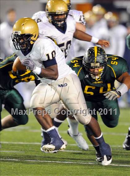 Thumbnail 1 in Allentown Central Catholic vs. Bishop McDevitt (PIAA Class AAA Final) photogallery.