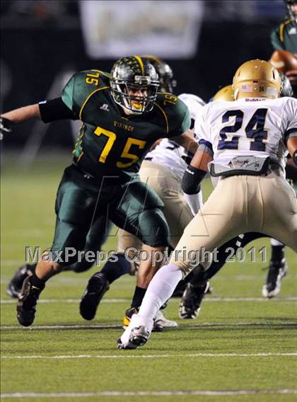 Thumbnail 1 in Allentown Central Catholic vs. Bishop McDevitt (PIAA Class AAA Final) photogallery.