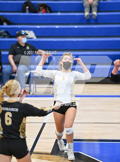 Thumbnail 1 in Brighton vs. Monarch (CHSAA 5A Region 9) photogallery.