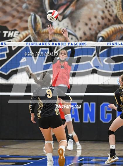 Thumbnail 1 in Brighton vs. Monarch (CHSAA 5A Region 9) photogallery.