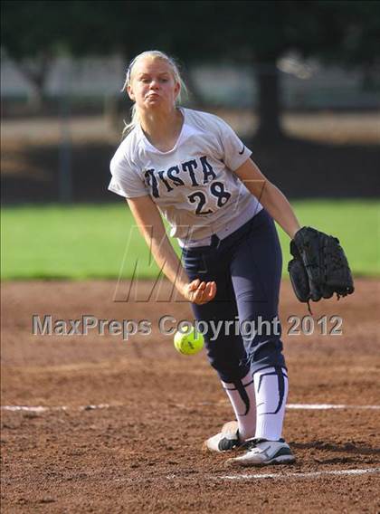 Thumbnail 1 in Vista del Lago vs. Granite Bay (Stephanie LeDoux Tournament) photogallery.