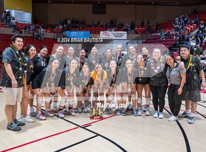 Thumbnail 3 in Hawaii Baptist Academy vs Le Jardin Academy (HHSAA Division 2 Final) photogallery.