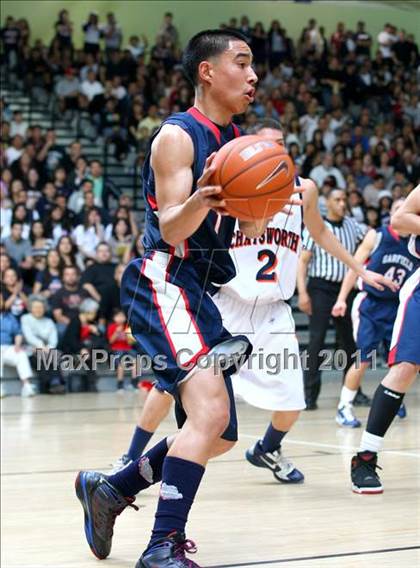 Thumbnail 2 in Chatsworth vs. Garfield (CIF LA City Finals) photogallery.
