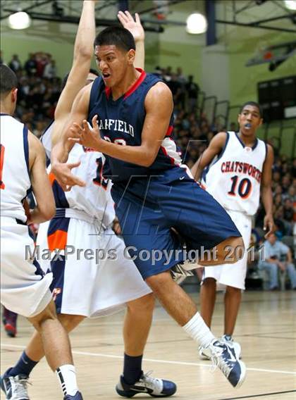 Thumbnail 2 in Chatsworth vs. Garfield (CIF LA City Finals) photogallery.