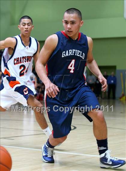 Thumbnail 2 in Chatsworth vs. Garfield (CIF LA City Finals) photogallery.
