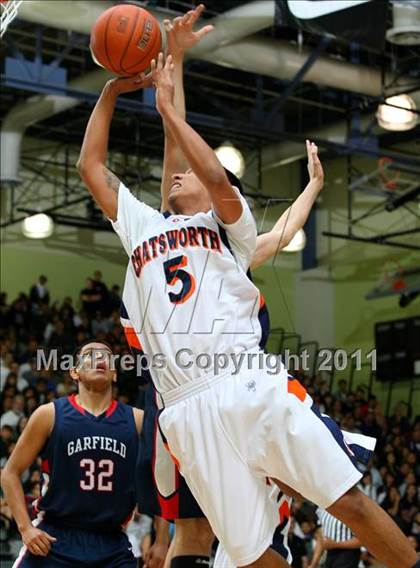 Thumbnail 2 in Chatsworth vs. Garfield (CIF LA City Finals) photogallery.