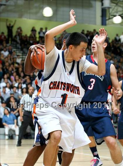 Thumbnail 3 in Chatsworth vs. Garfield (CIF LA City Finals) photogallery.