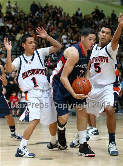 Thumbnail 2 in Chatsworth vs. Garfield (CIF LA City Finals) photogallery.