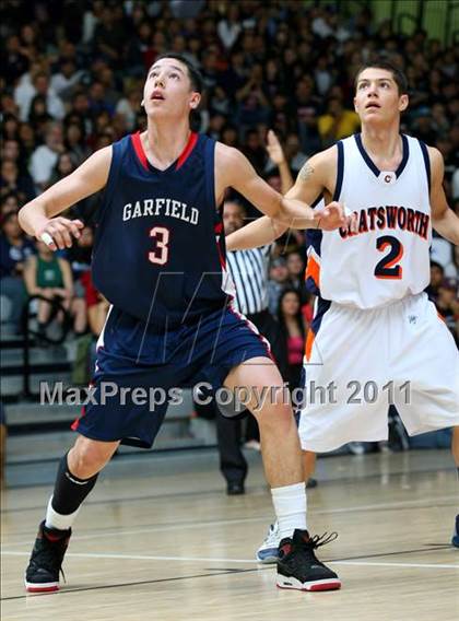 Thumbnail 2 in Chatsworth vs. Garfield (CIF LA City Finals) photogallery.