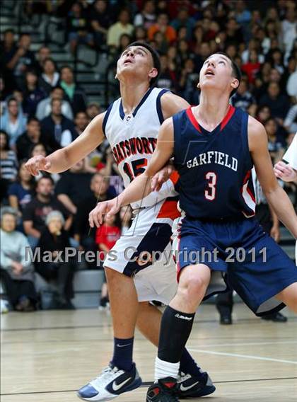 Thumbnail 3 in Chatsworth vs. Garfield (CIF LA City Finals) photogallery.