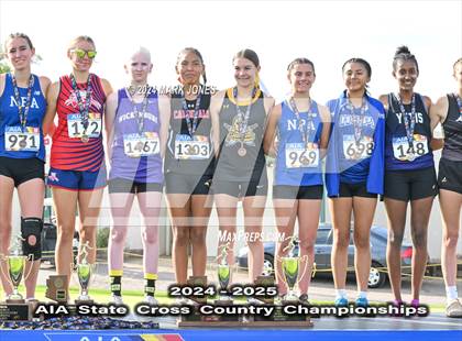 Thumbnail 2 in AIA D-IV Girls State Championship (Awards) photogallery.