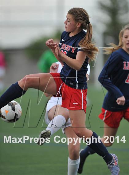 Thumbnail 1 in Rock Canyon vs. Liberty (CHSAA 5A Round 2) photogallery.