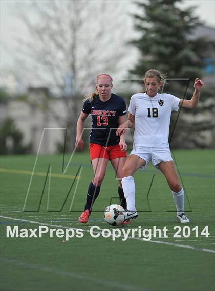 Thumbnail 1 in Rock Canyon vs. Liberty (CHSAA 5A Round 2) photogallery.