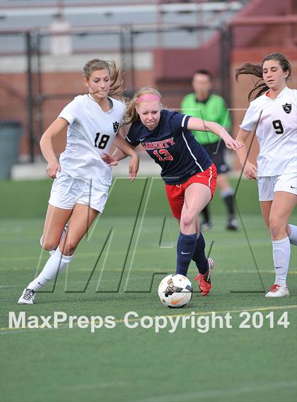Thumbnail 2 in Rock Canyon vs. Liberty (CHSAA 5A Round 2) photogallery.