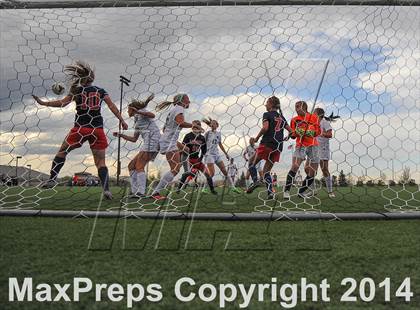 Thumbnail 2 in Rock Canyon vs. Liberty (CHSAA 5A Round 2) photogallery.