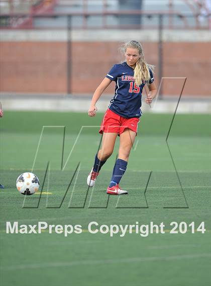 Thumbnail 2 in Rock Canyon vs. Liberty (CHSAA 5A Round 2) photogallery.