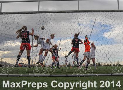 Thumbnail 3 in Rock Canyon vs. Liberty (CHSAA 5A Round 2) photogallery.