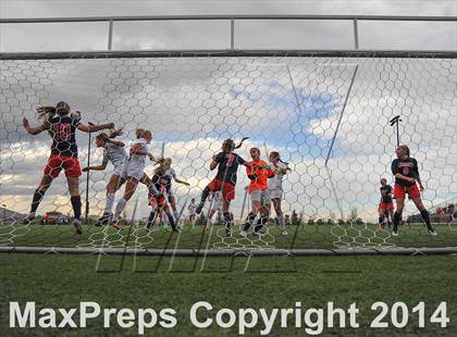 Thumbnail 1 in Rock Canyon vs. Liberty (CHSAA 5A Round 2) photogallery.