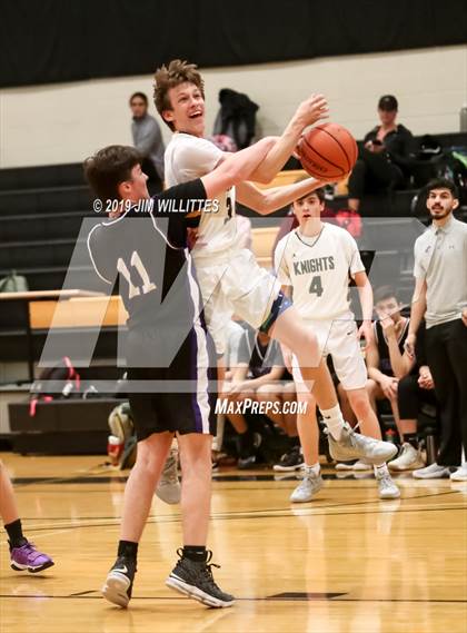 Thumbnail 3 in JV: Arizona College Prep @ Gilbert Christian photogallery.