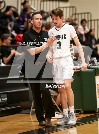 Thumbnail 3 in JV: Arizona College Prep @ Gilbert Christian photogallery.