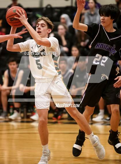 Thumbnail 3 in JV: Arizona College Prep @ Gilbert Christian photogallery.