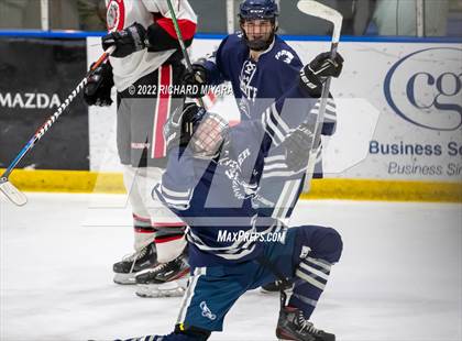 Thumbnail 1 in Exeter vs Bedford (NHIAA D1 Semifinal) photogallery.