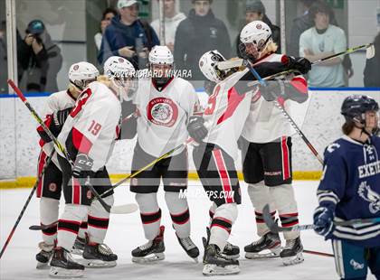 Thumbnail 3 in Exeter vs Bedford (NHIAA D1 Semifinal) photogallery.