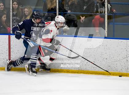 Thumbnail 2 in Exeter vs Bedford (NHIAA D1 Semifinal) photogallery.