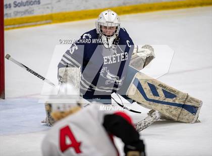 Thumbnail 2 in Exeter vs Bedford (NHIAA D1 Semifinal) photogallery.