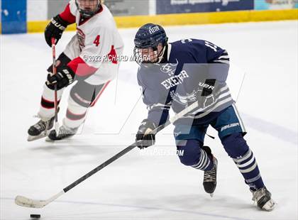 Thumbnail 1 in Exeter vs Bedford (NHIAA D1 Semifinal) photogallery.