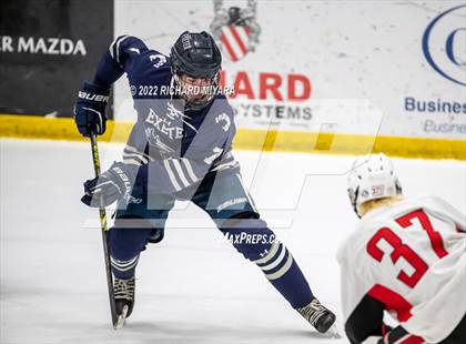 Thumbnail 2 in Exeter vs Bedford (NHIAA D1 Semifinal) photogallery.