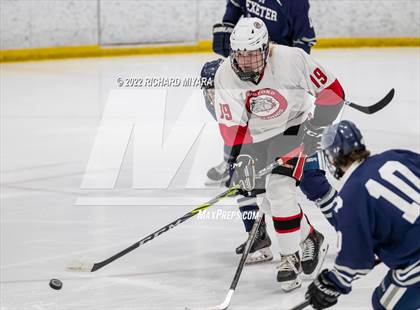 Thumbnail 3 in Exeter vs Bedford (NHIAA D1 Semifinal) photogallery.
