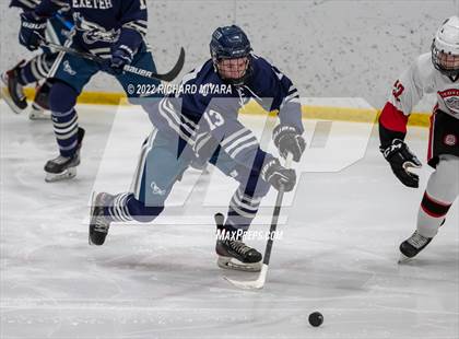 Thumbnail 2 in Exeter vs Bedford (NHIAA D1 Semifinal) photogallery.