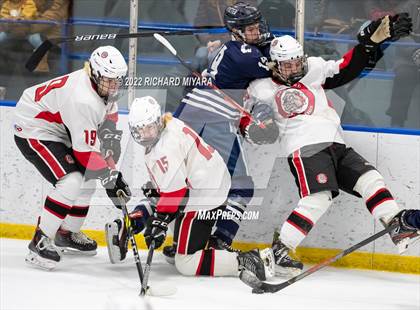 Thumbnail 1 in Exeter vs Bedford (NHIAA D1 Semifinal) photogallery.
