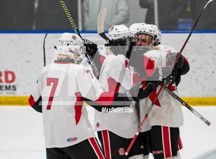 Thumbnail 1 in Exeter vs Bedford (NHIAA D1 Semifinal) photogallery.