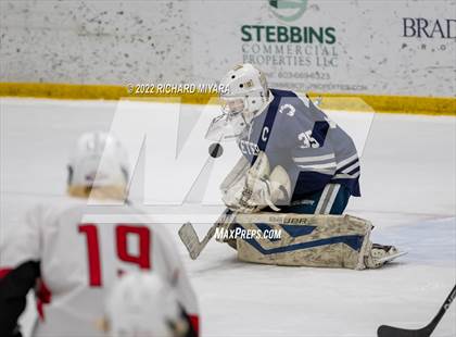 Thumbnail 2 in Exeter vs Bedford (NHIAA D1 Semifinal) photogallery.