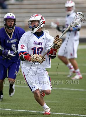 Thumbnail 1 in Douglas County vs. Cherry Creek (CHSAA 5A Playoffs) photogallery.